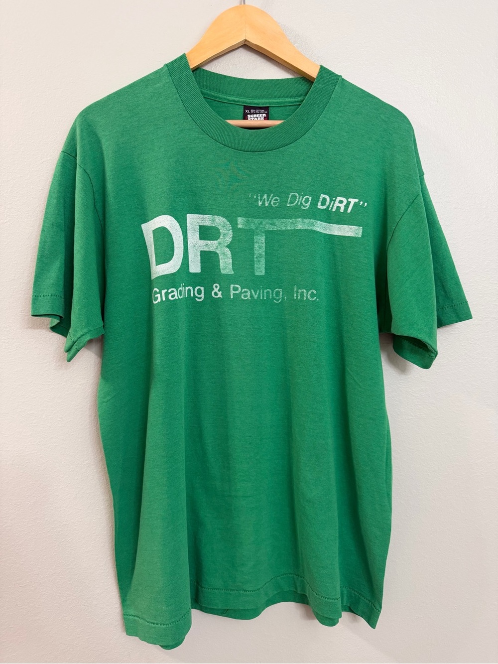 Vintage Screen Stars DRT Grading & Paving T-Shirt